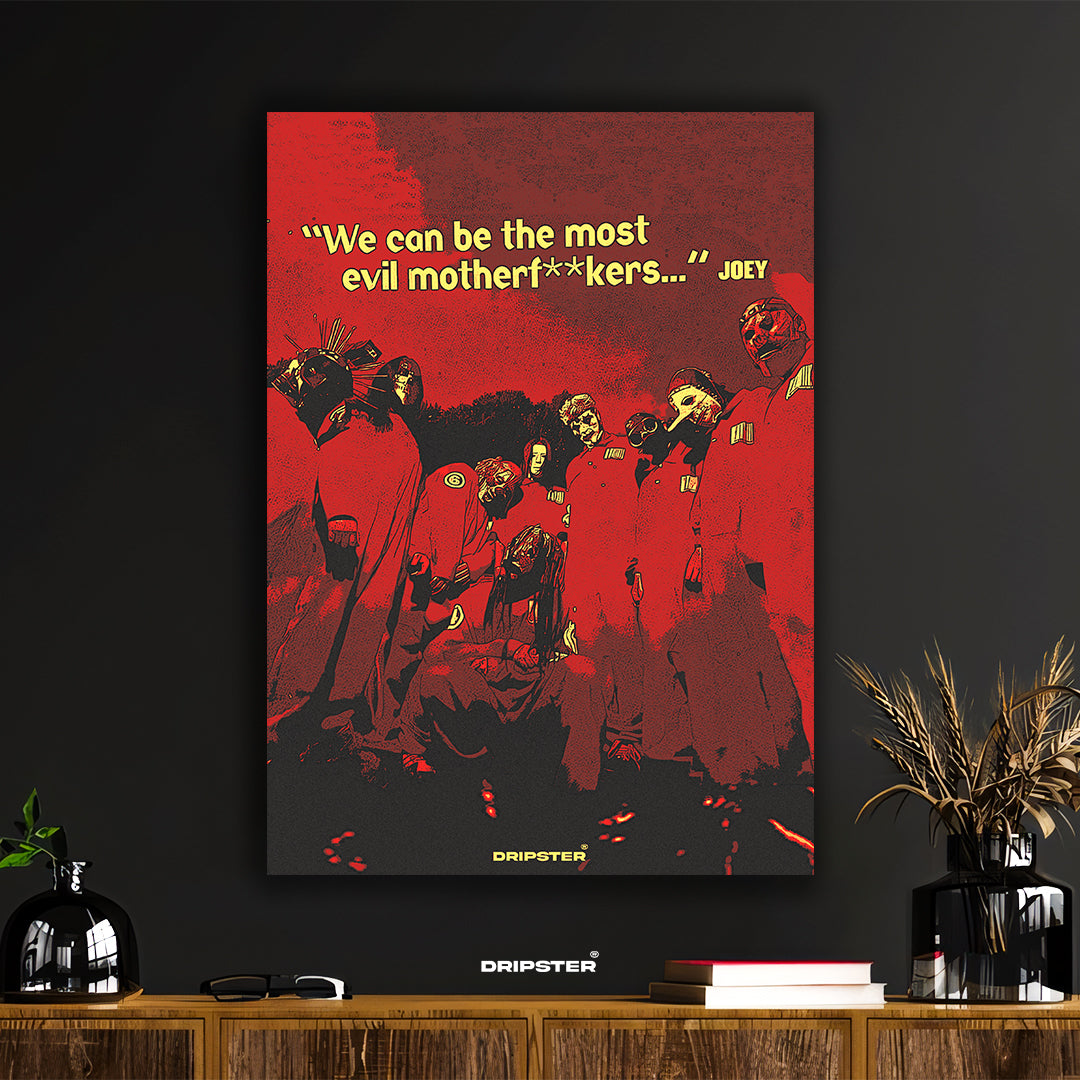 Evil Motherf**kers Dark Art Poster