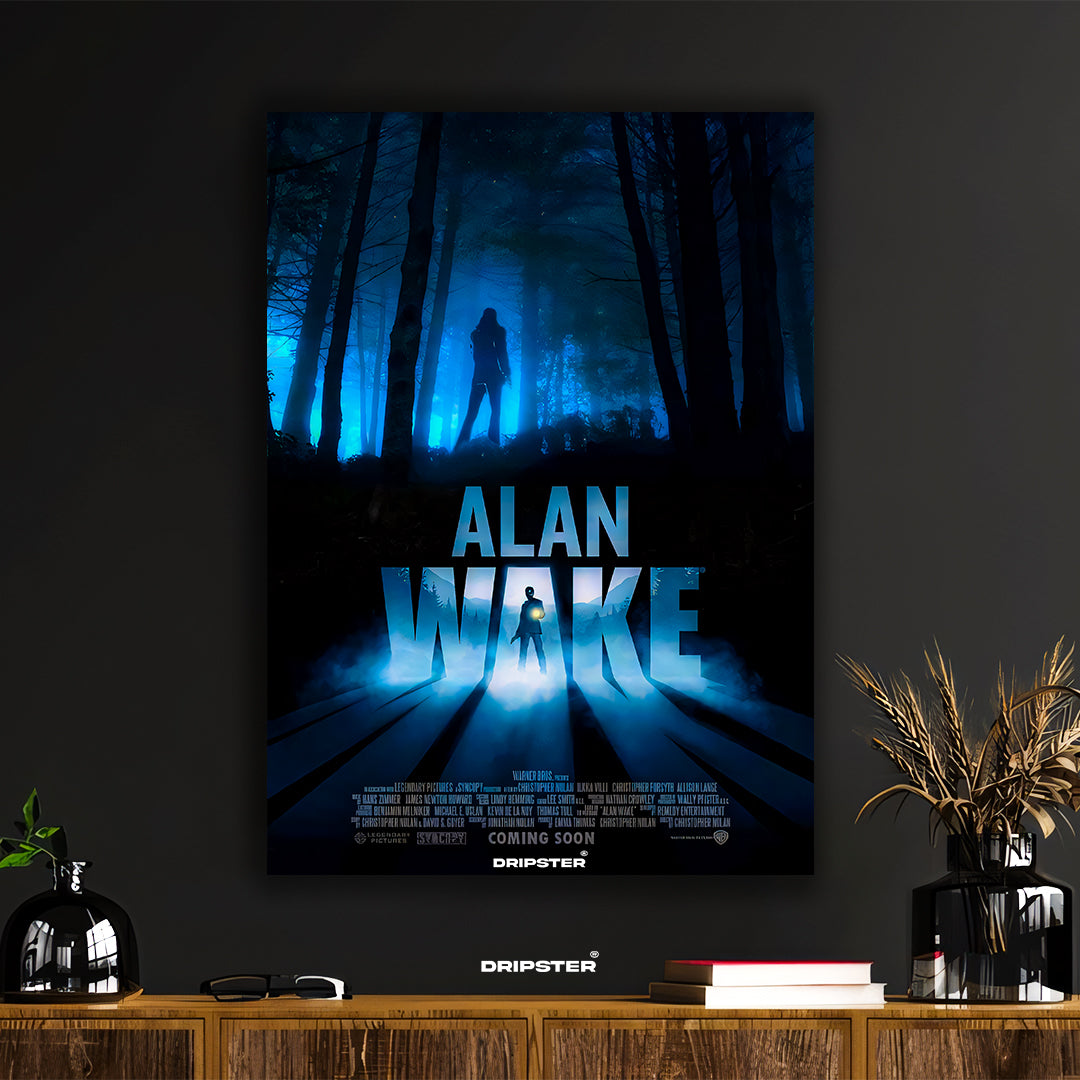 Alan Wake Atmospheric Game Poster