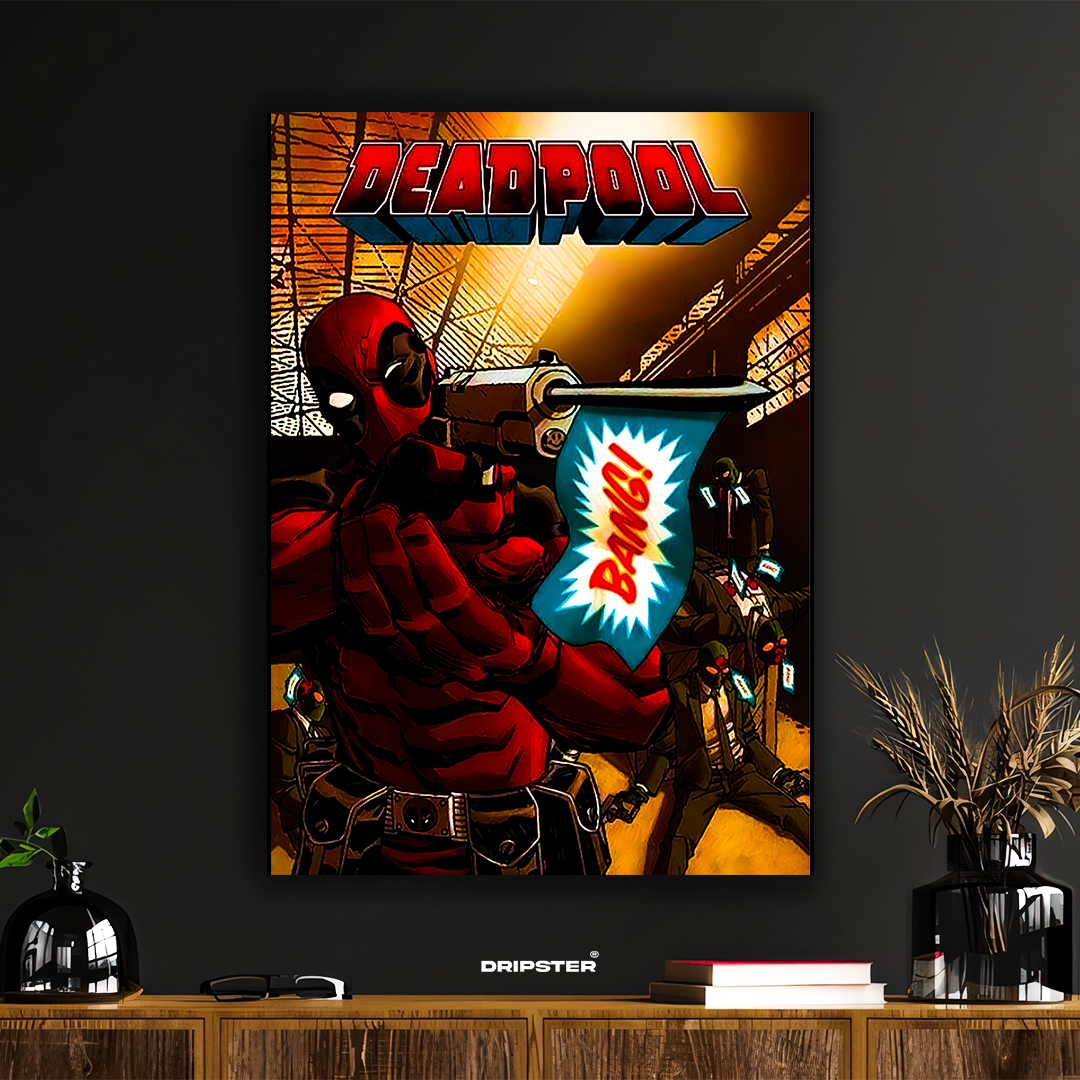 Deadpool – Comic Style “Bang!” Poster