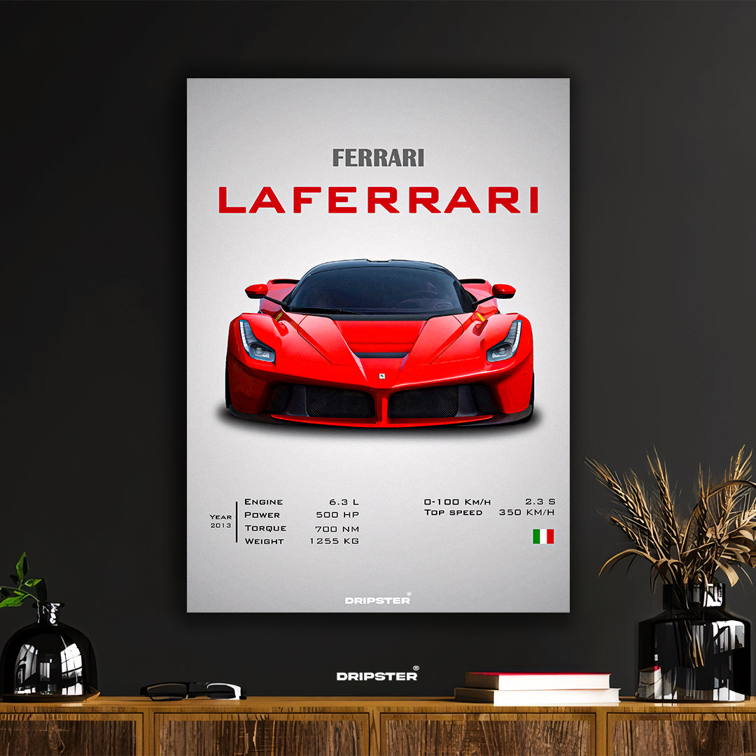 Ferrari LaFerrari – Hypercar Legacy Poster