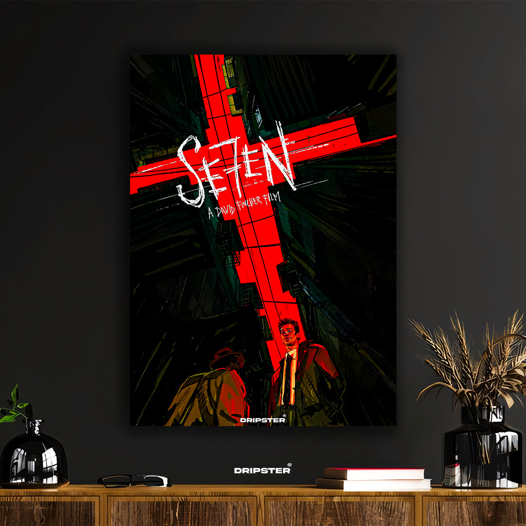 Se7en Iconic Movie Poster