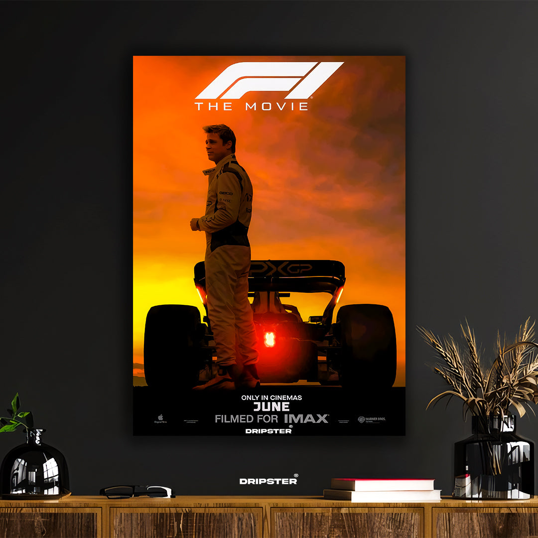 F1 The Movie Cinematic Poster