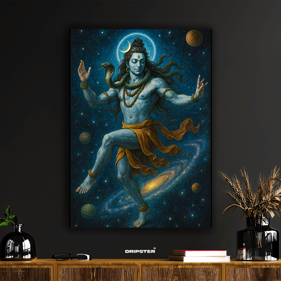 Lord Shiva – Cosmic Dance of Creation Poster