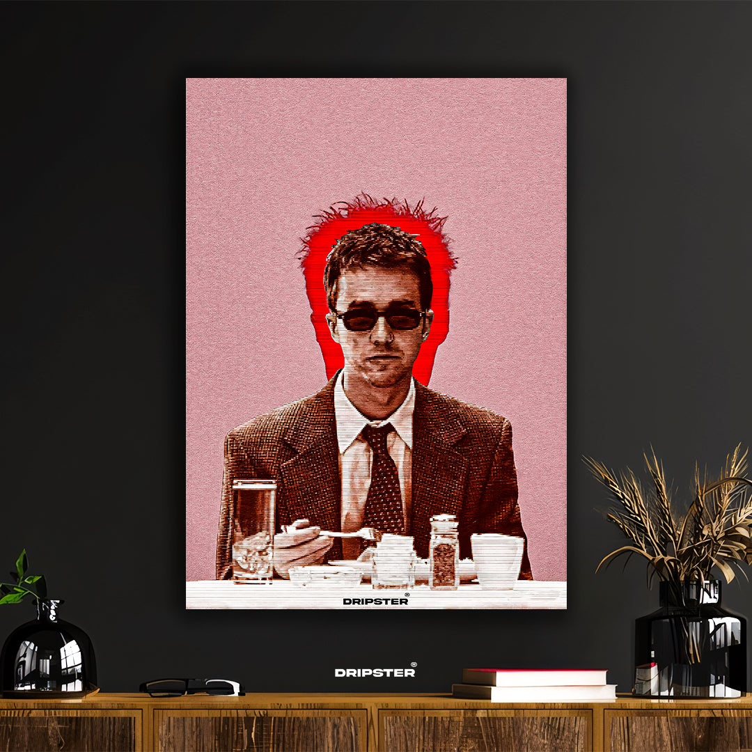 Fight Club Narrator "Aura" Art Poster