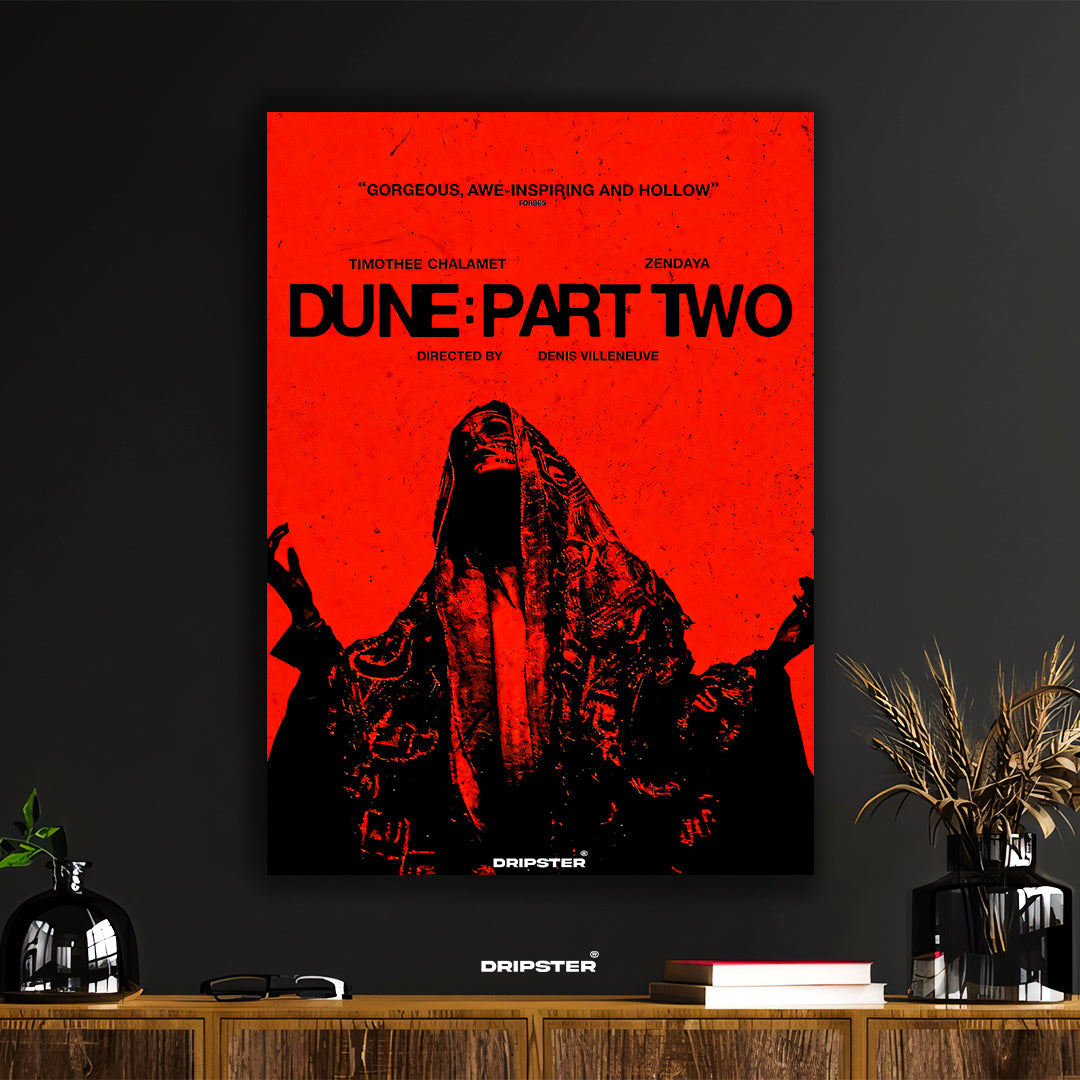 Dune: Part Two Official Movie Poster - Dripster Exclusive Art Print