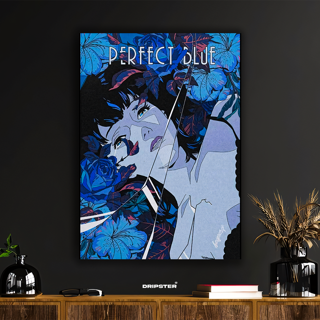 Perfect Blue – Surreal Anime Noir Poster