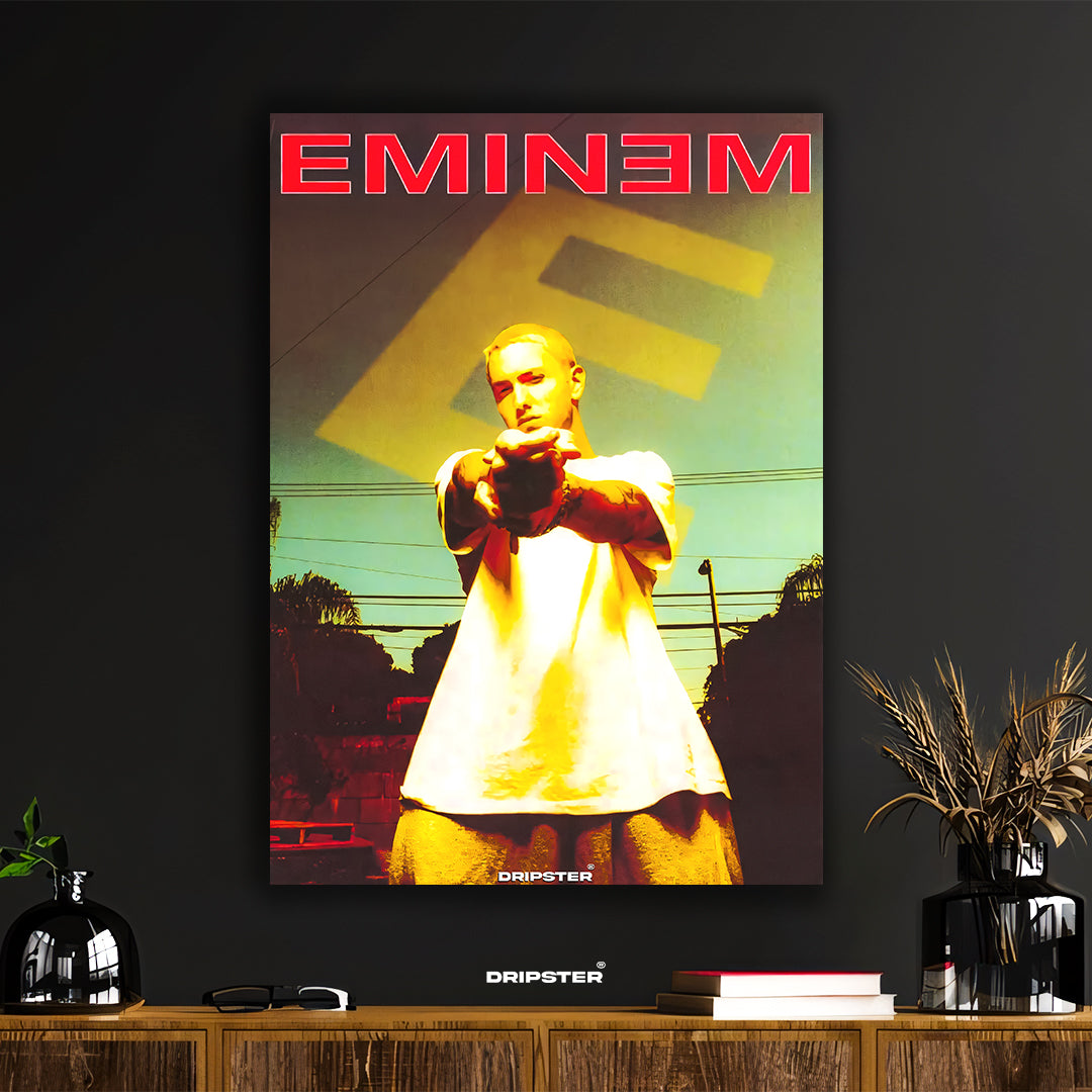Eminem Street Art Dripster Poster