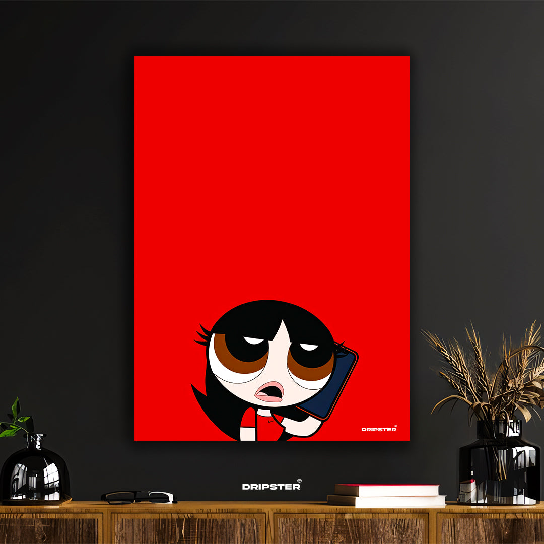Buttercup Attitude Phone Call Poster