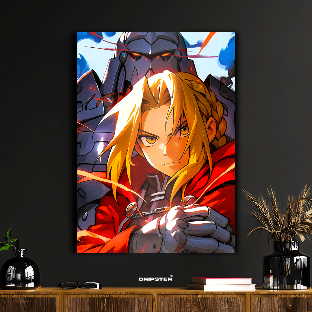 Edward & Alphonse – Fullmetal Alchemist Brotherhood Poster