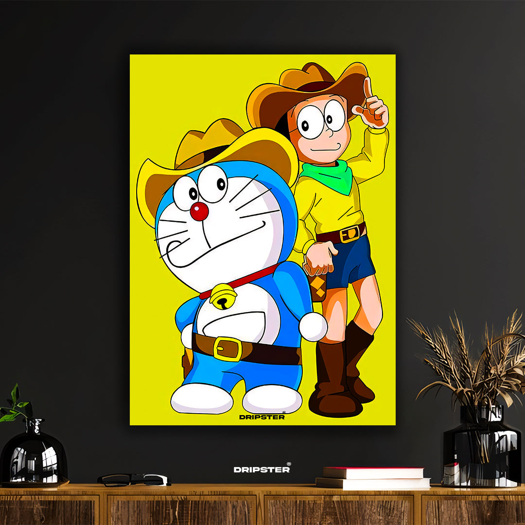 Doraemon & Nobita Cowboy Adventure Poster