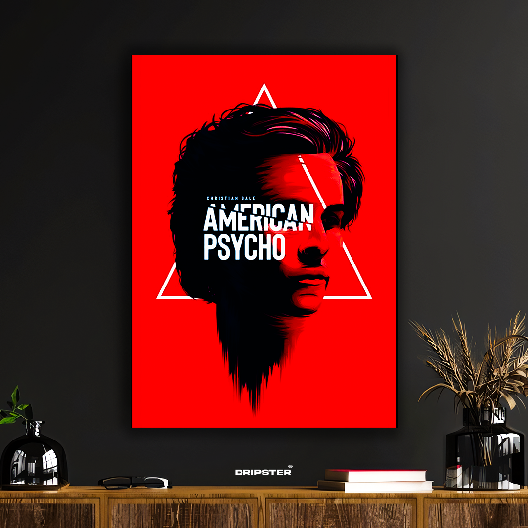 American Psycho – Minimalist Thriller Poster