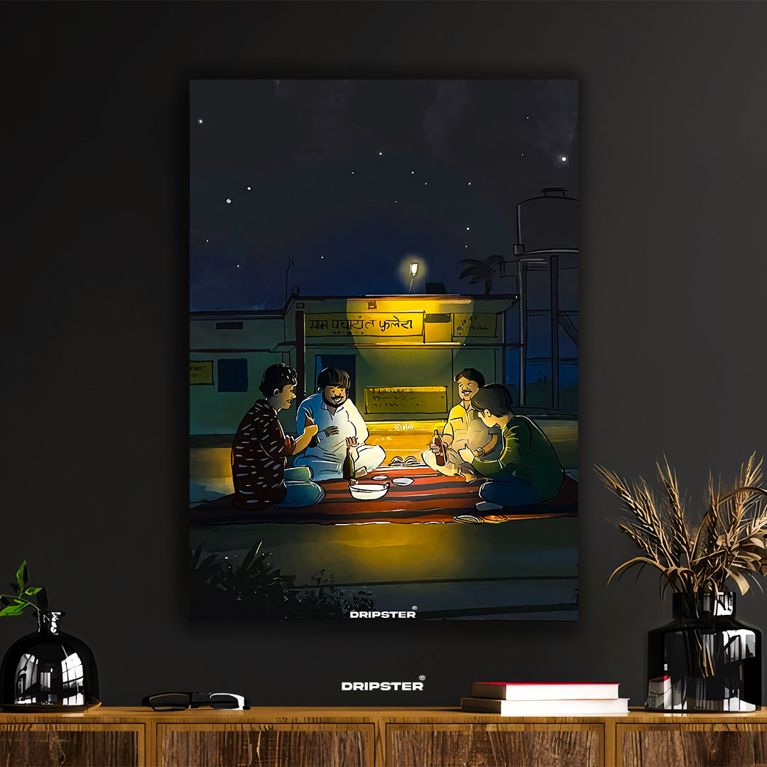 Phulera Panchayat Night Gathering Poster