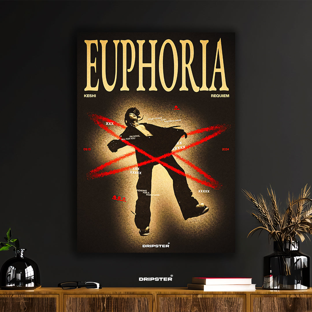 Keshi Euphoria Requiem Art Poster