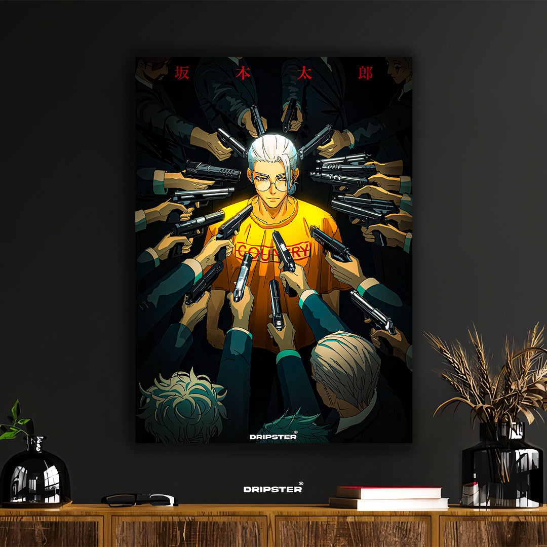 Sakamoto Tarō Standoff Anime Art Print