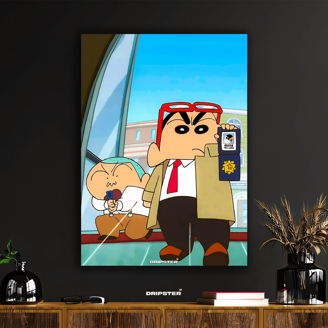 Crayon Shin-chan Action Mask Detective Poster