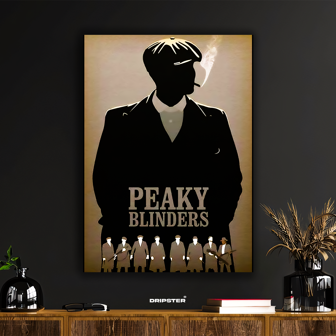 Thomas Shelby – Peaky Blinders Noir Poster