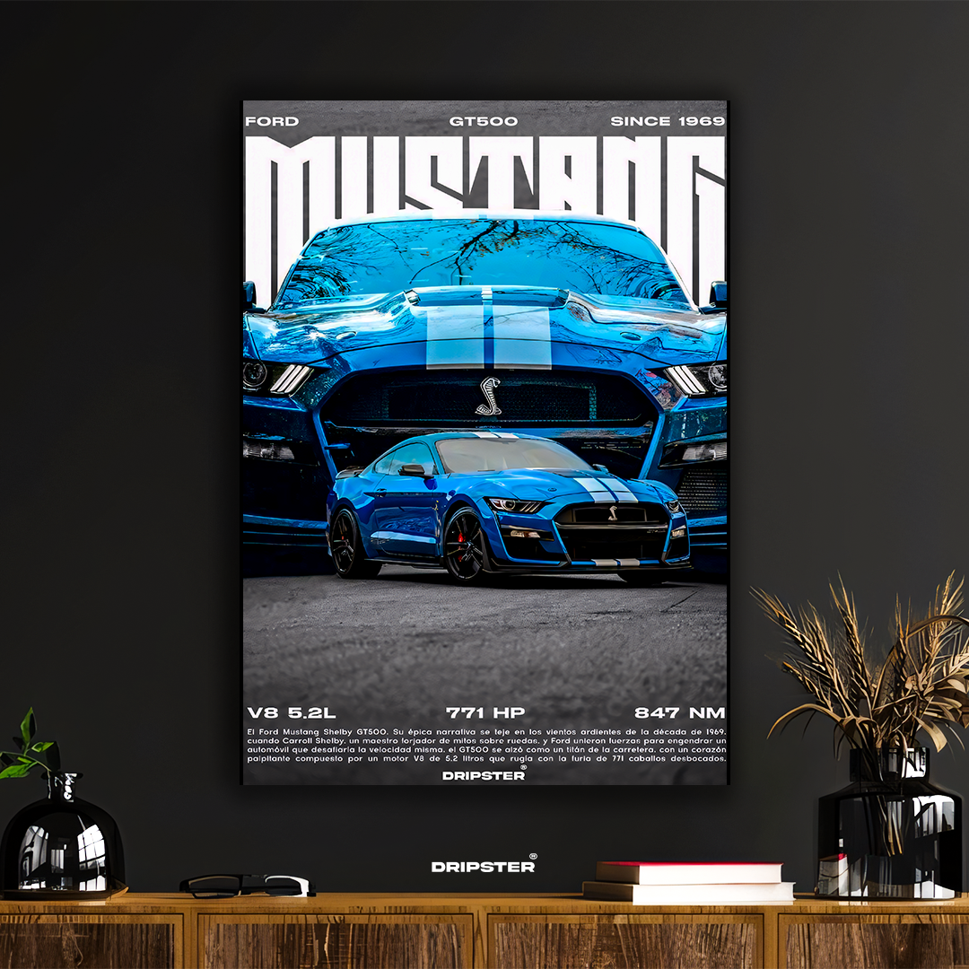 Ford Mustang GT500 – Shelby Power Poster