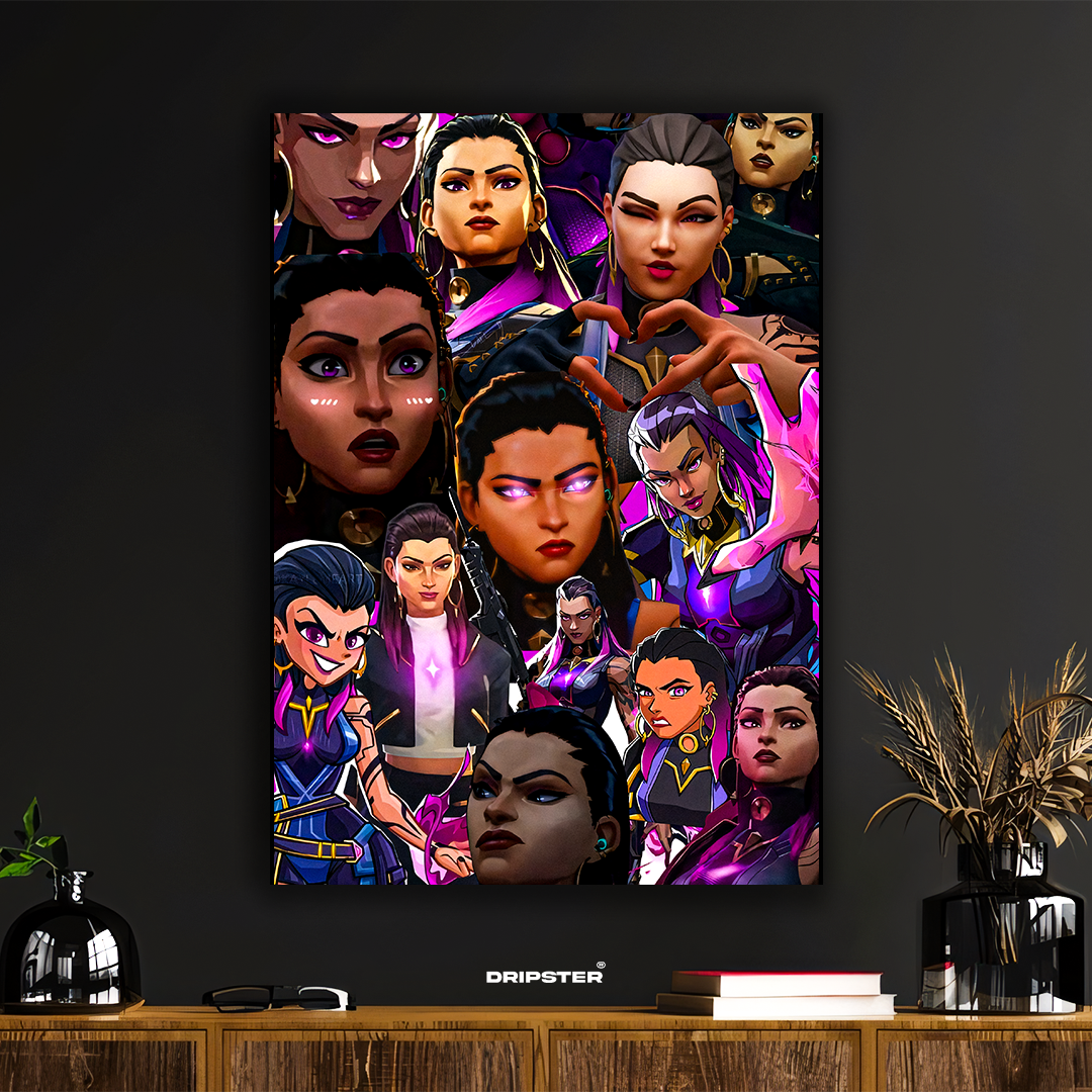 Reyna – Valorant Radiant Queen Poster