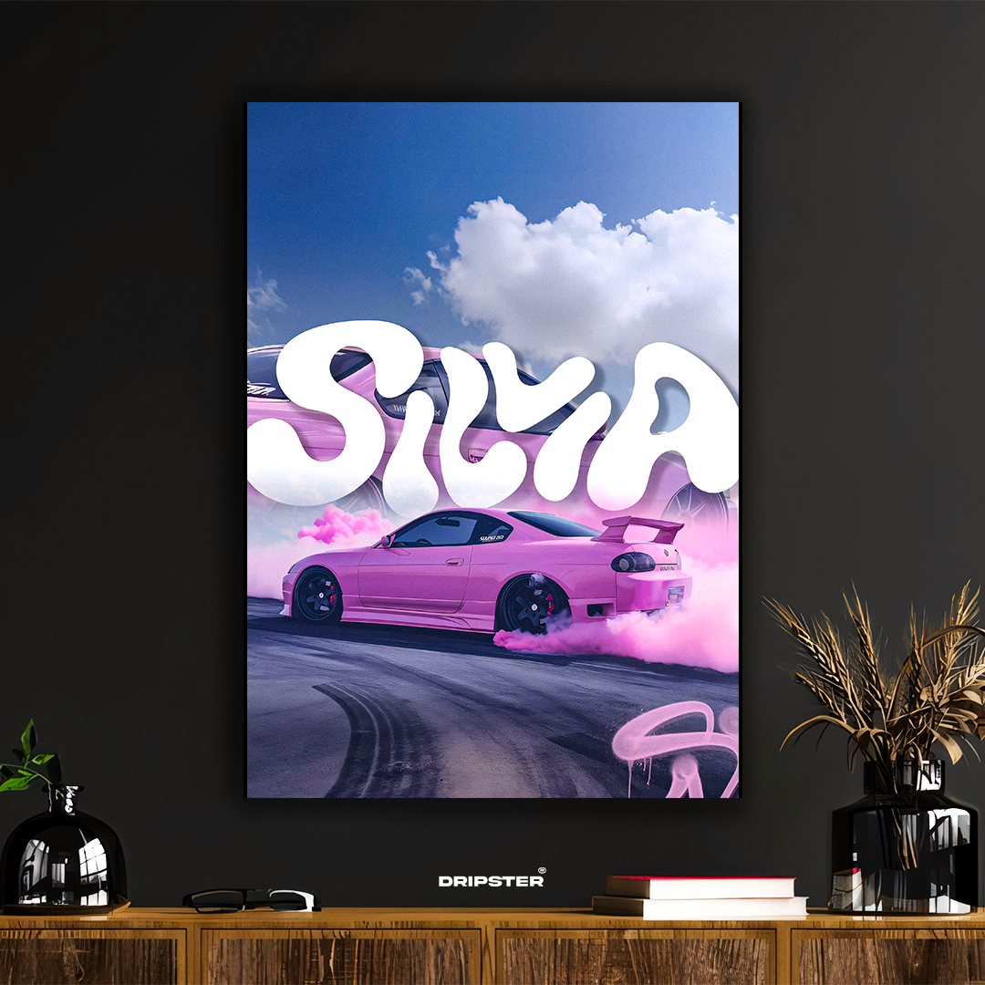 Nissan Silvia S15 – JDM Drift Culture Poster