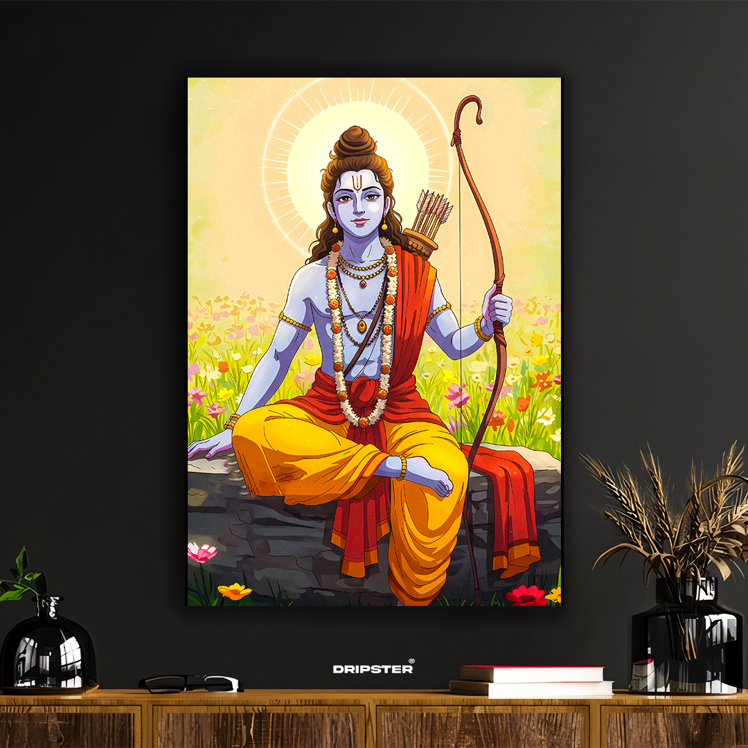 Lord Ram – Divine Warrior Poster