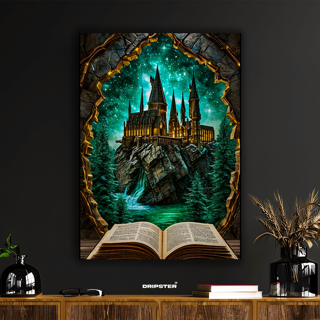 Enchanted Castle – Fantasy Book Portal Poster