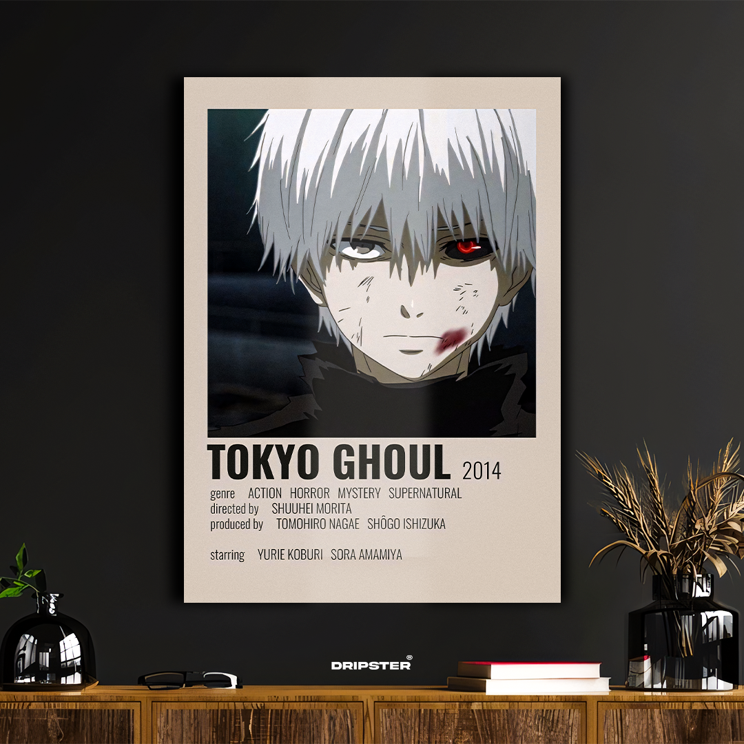 Ken Kaneki – Tokyo Ghoul Transformation Poster