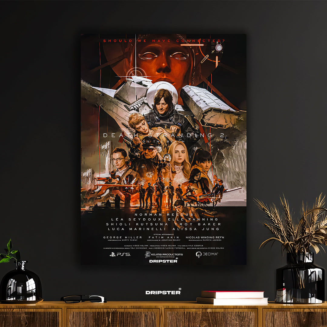 Death Stranding 2: On the Beach Official Game Poster