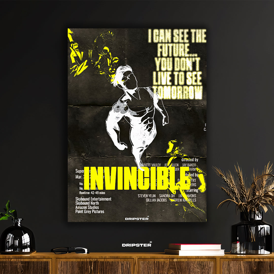 Invincible 'See The Future' Comic Art Poster