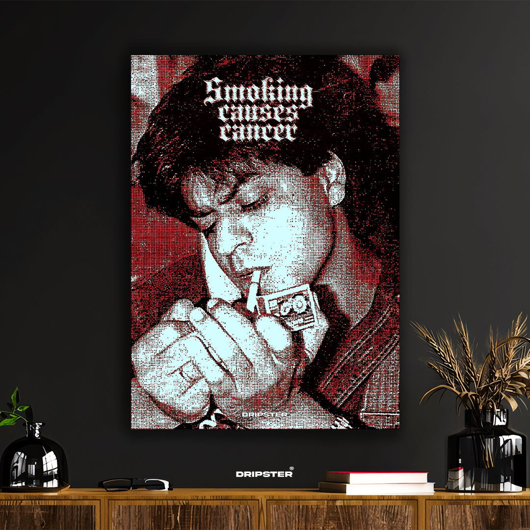 Iconic "Smoking Causes Cancer" Shah Rukh Khan Poster