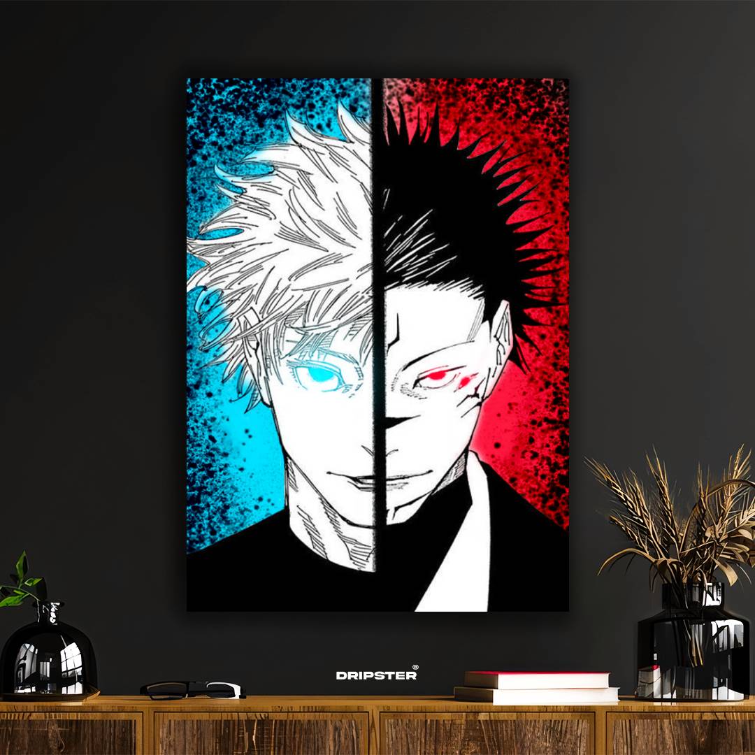 Gojo & Sukuna – Duality Jujutsu Kaisen Poster