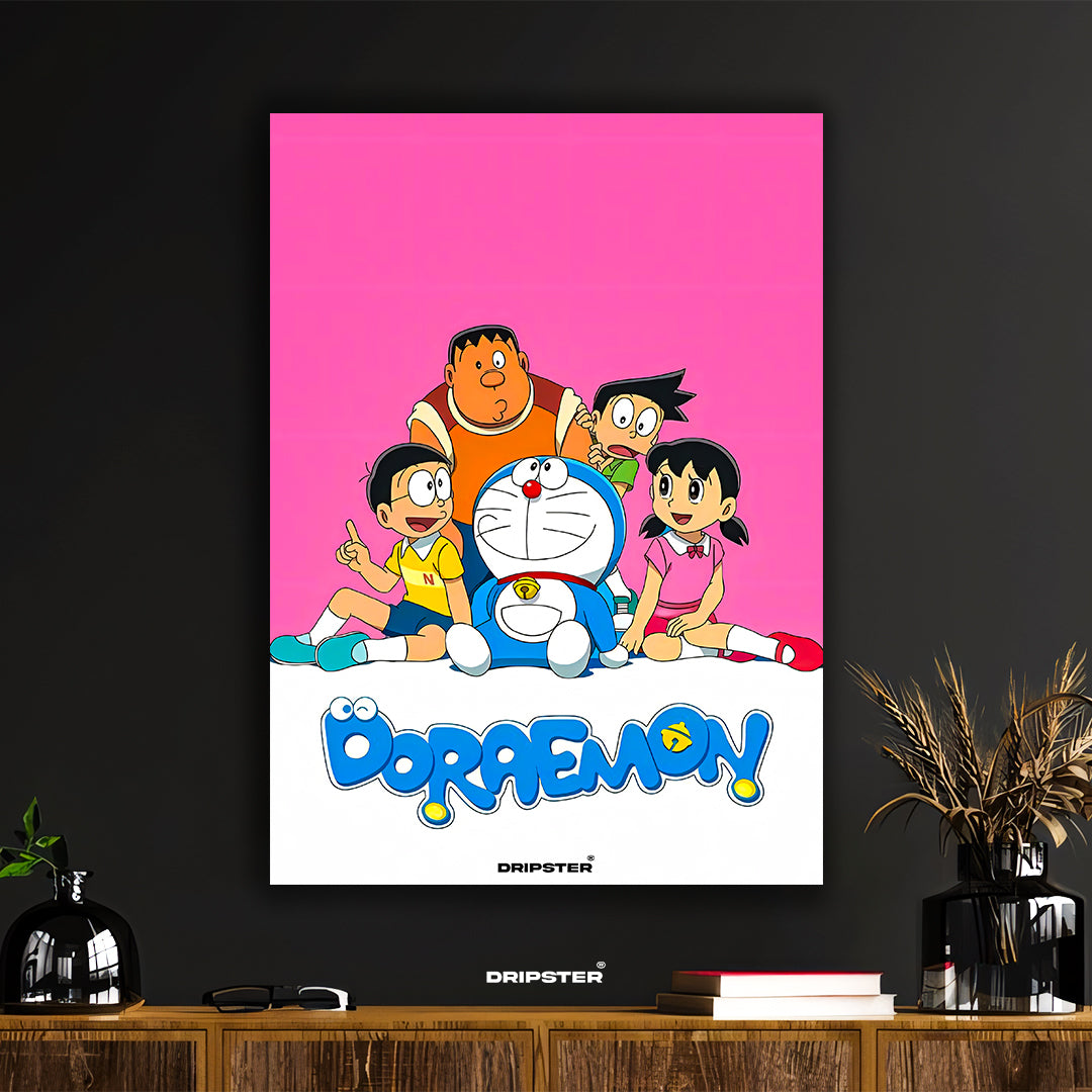 Doraemon and Friends Anime Poster