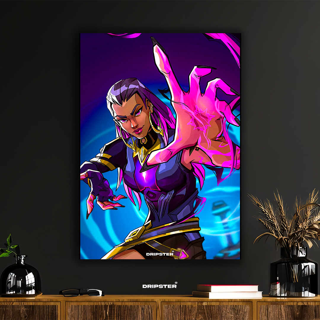 Reyna – Valorant Soul Stealer Poster