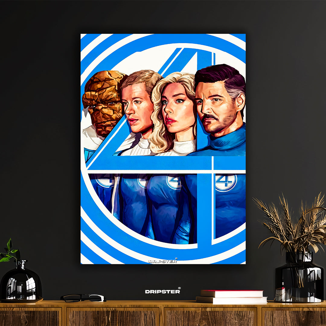 Fantastic Four Classic Comic Poster
