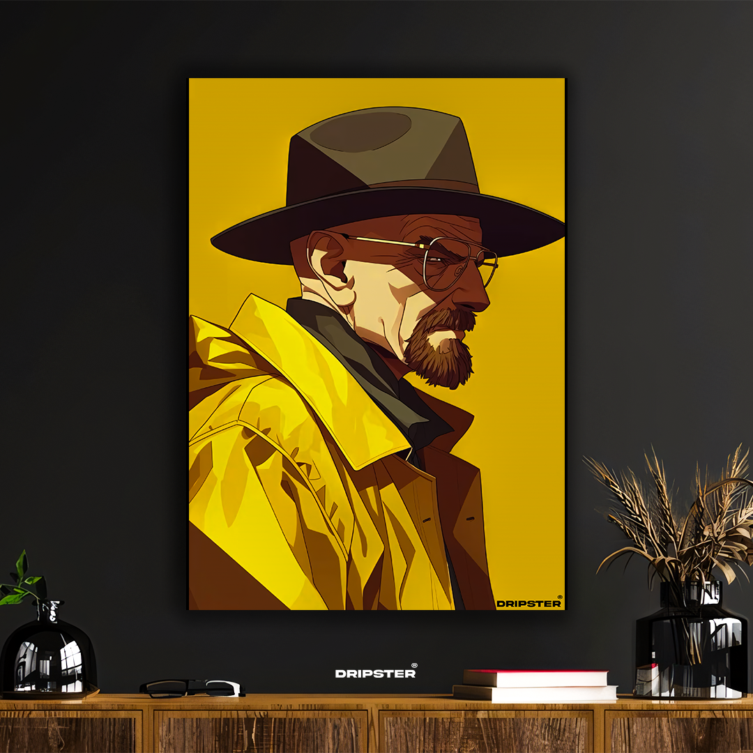 Heisenberg – Breaking Bad Icon Poster