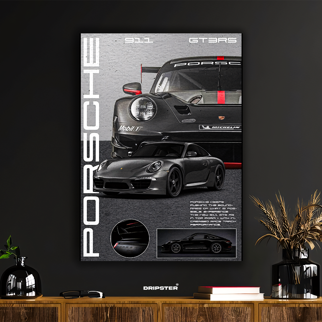 Porsche 911 GT3RS – Supercar Legacy Poster