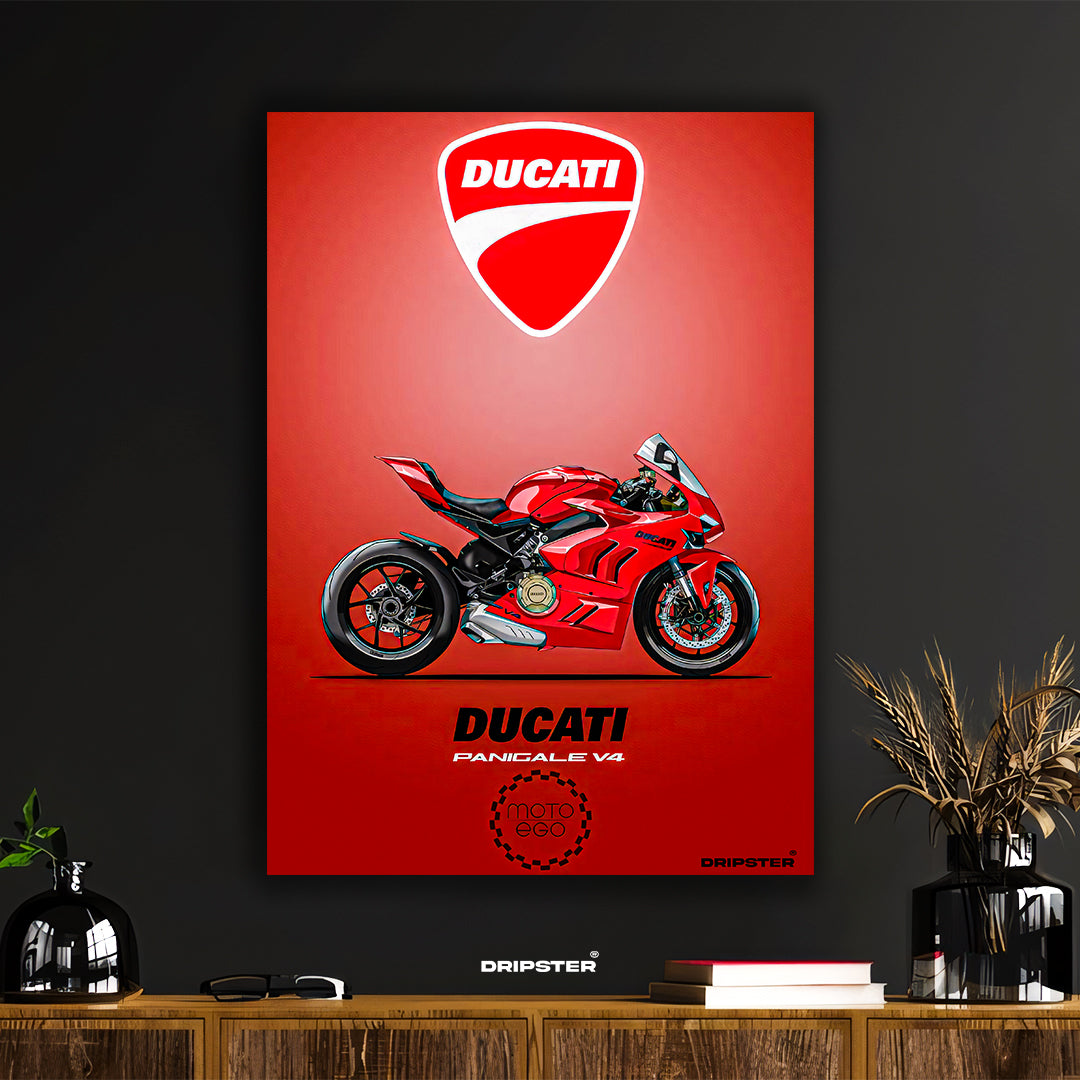 Ducati Panigale V4 – Italian Racing Legend Poster