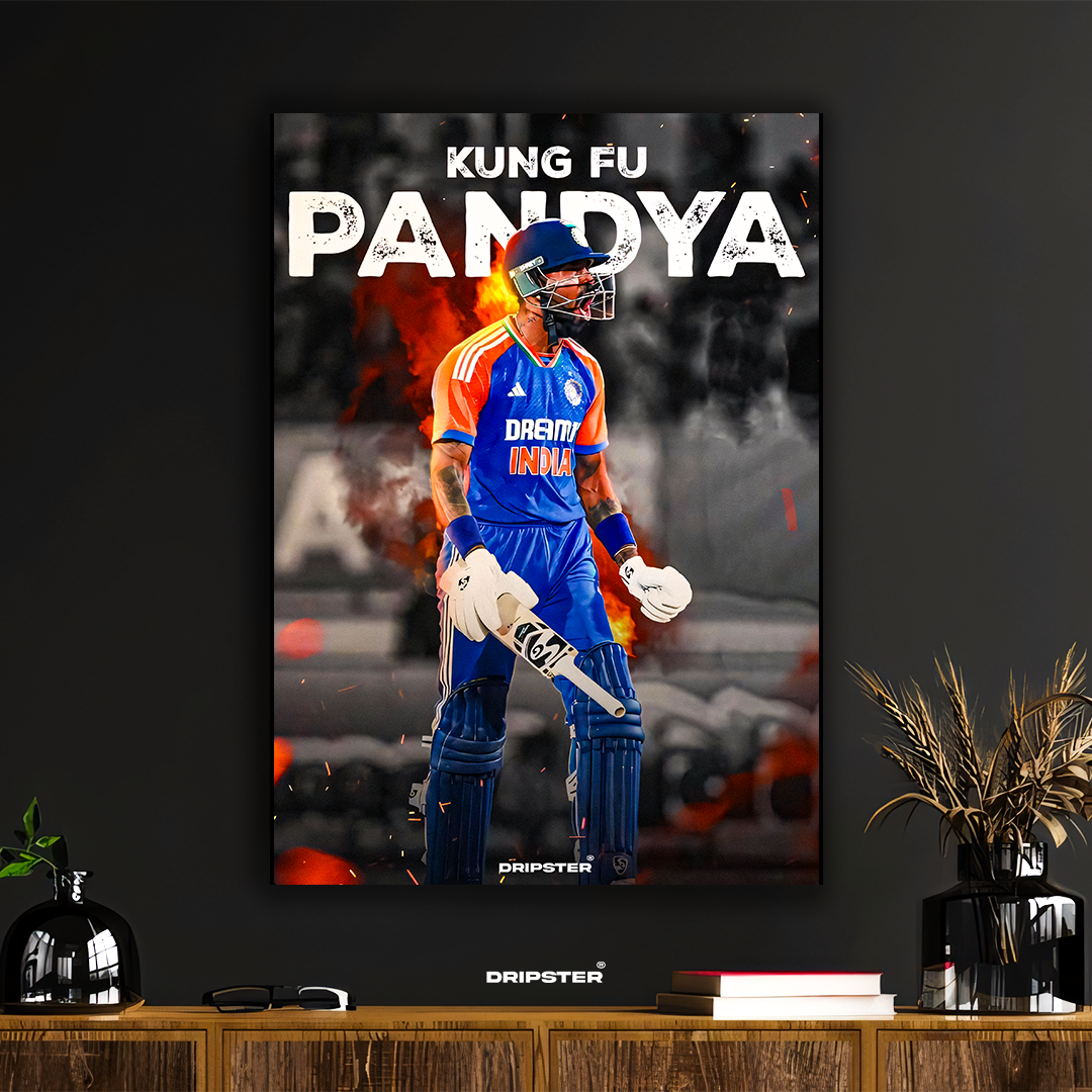 Hardik Pandya – Kung Fu Finisher Poster