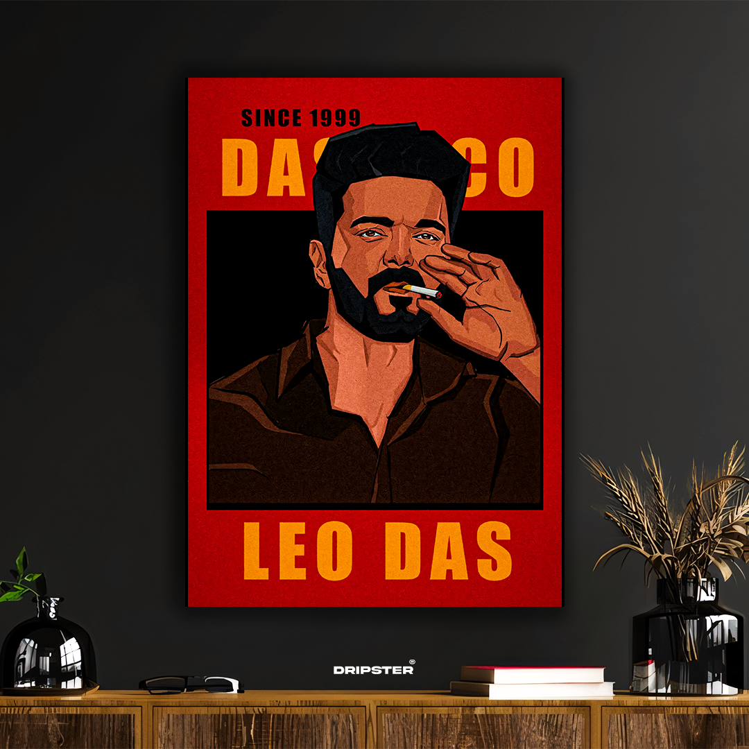 Leo Das – The Ruthless Vigilante Poster
