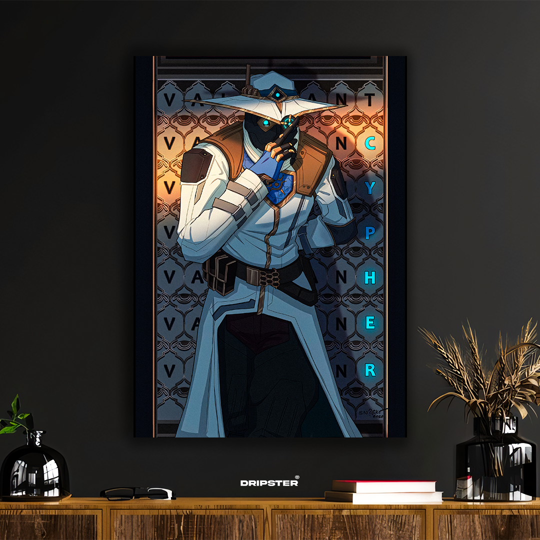 Cypher – Valorant Surveillance Master Poster