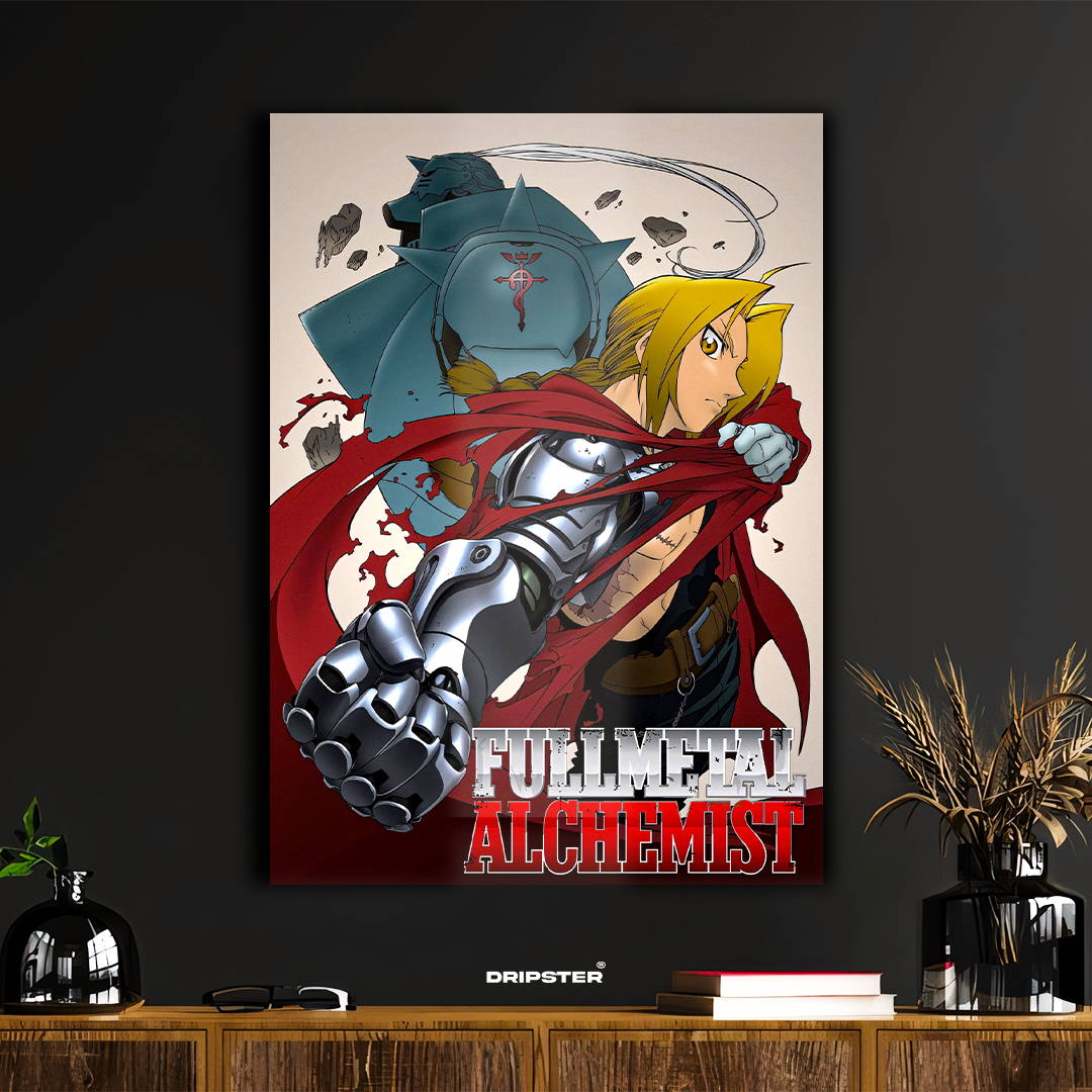 Fullmetal Alchemist – Edward & Alphonse Elric Power Poster