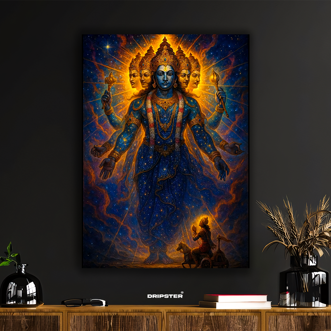 Vishvarupa – Cosmic Form of Krishna Poster