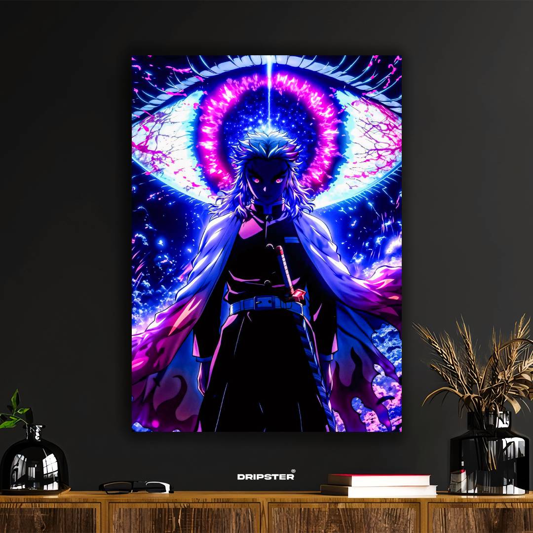 Rengoku – Demon Slayer Flame Aura Poster