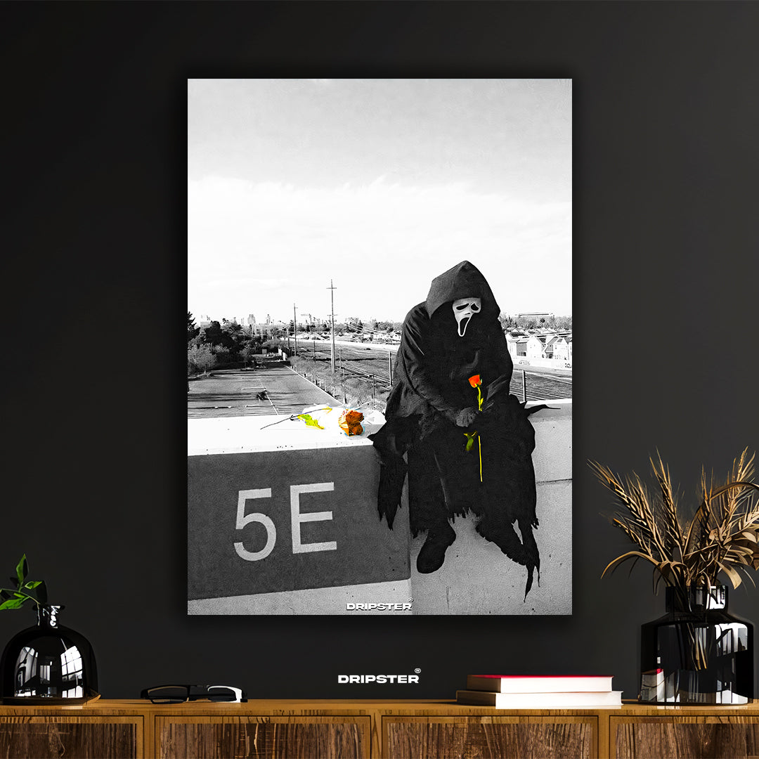 Ghostface "Rose Serenity" Art Print