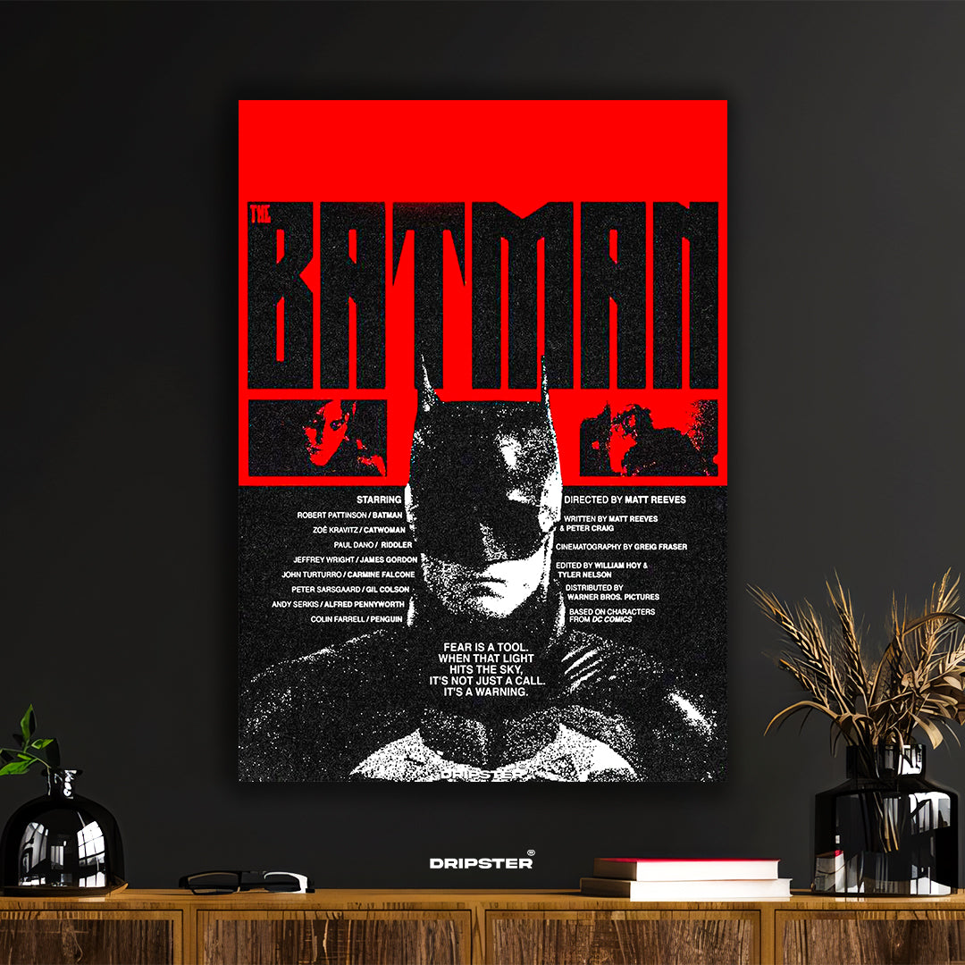 The Batman Minimalist Movie Poster Art Print