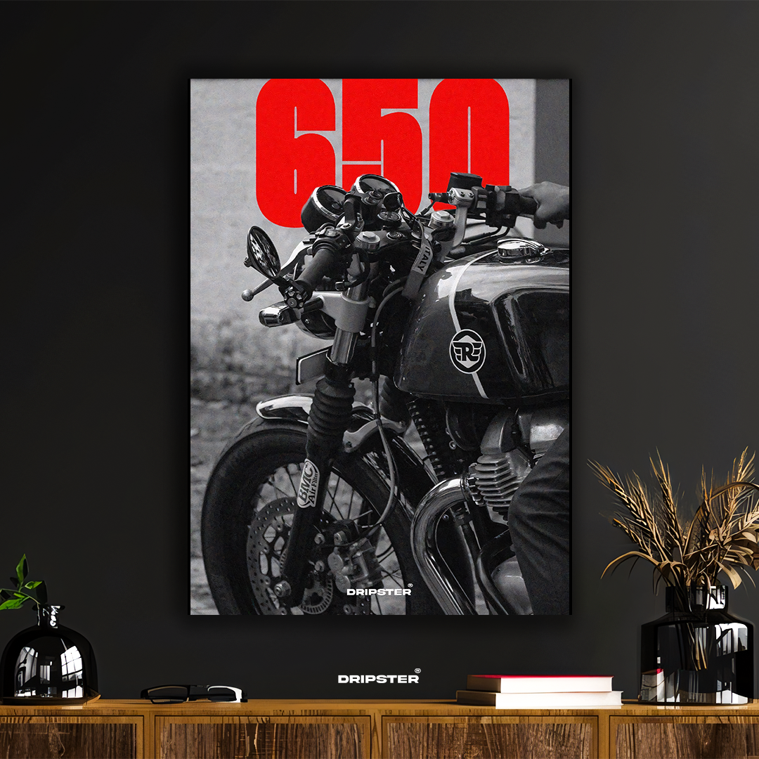 Royal Enfield 650 – Dripster Moto Classic Poster