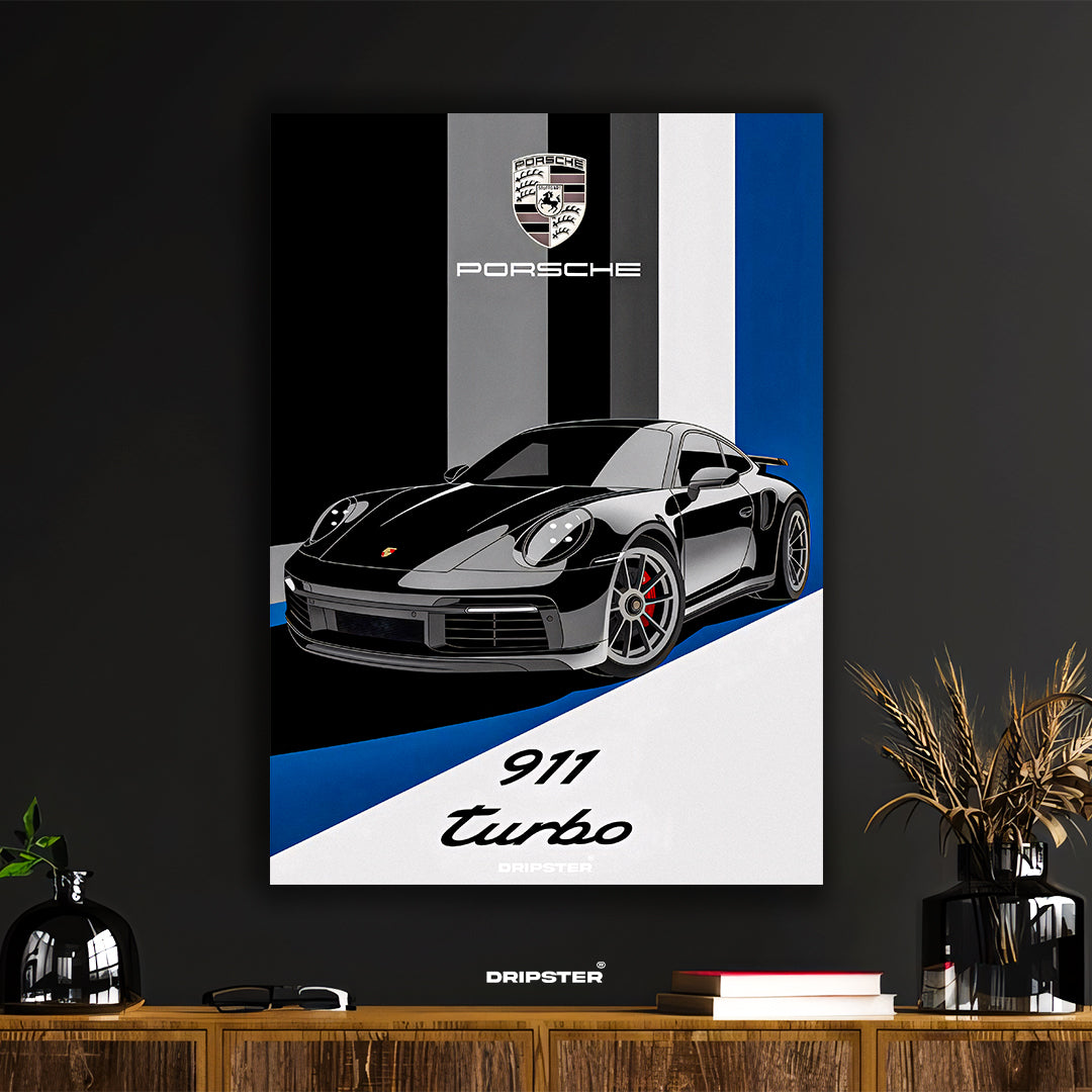 Porsche 911 Turbo – Performance Icon Poster