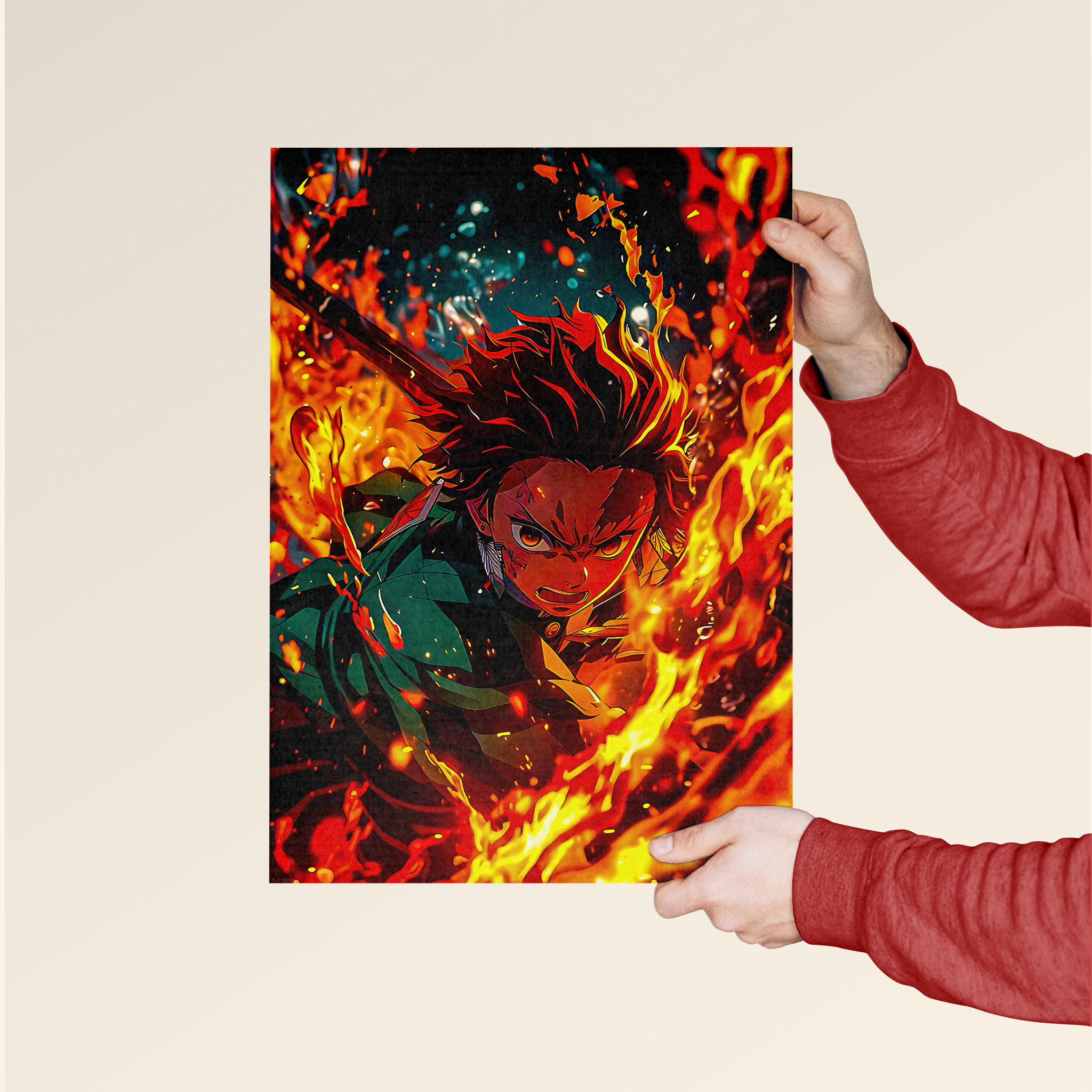 Anime Rulz Halloween poster featuring vibrant art inspired by Sydney Sweeney and Jemimah Rodrigues with diecast car elements.